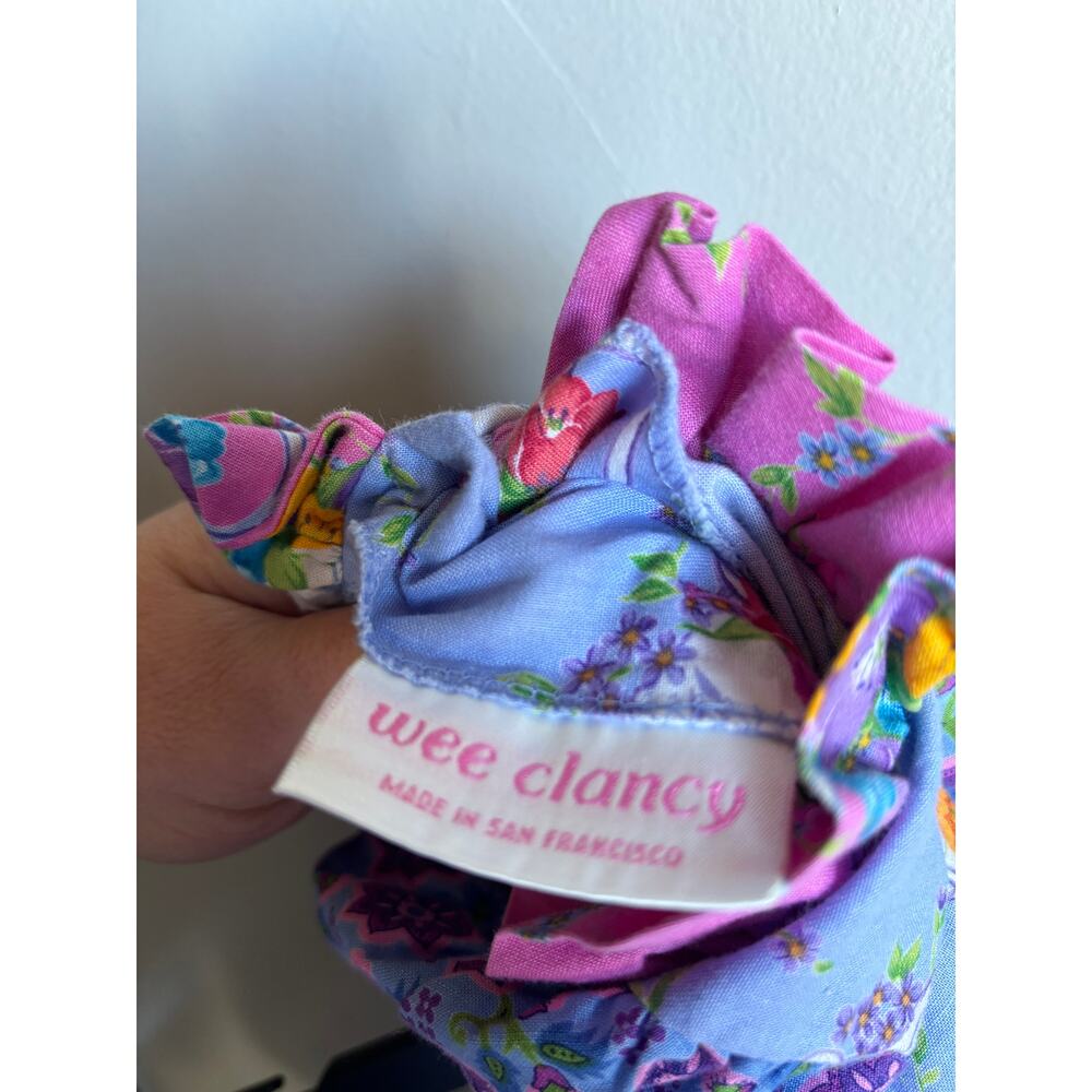 Vintage Wee Clancy Tiered Floral Dress Size 4 Cotton - Picture 3 of 4